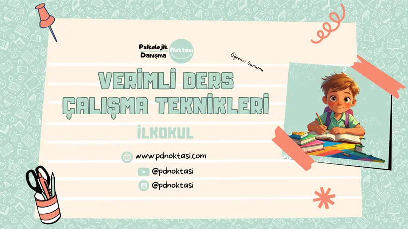 Verimli Ders Çalışma Teknikleri Sunumu