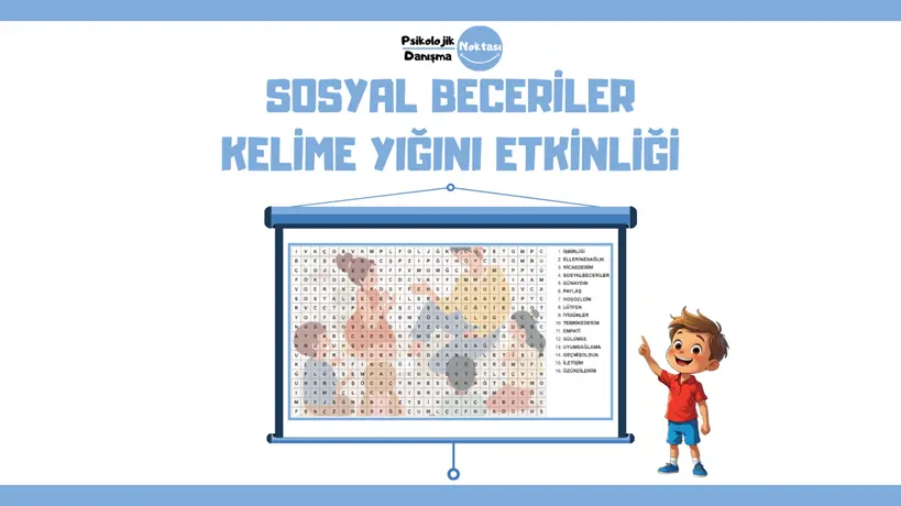 Sosyal Beceriler Bulmaca Etkinliği