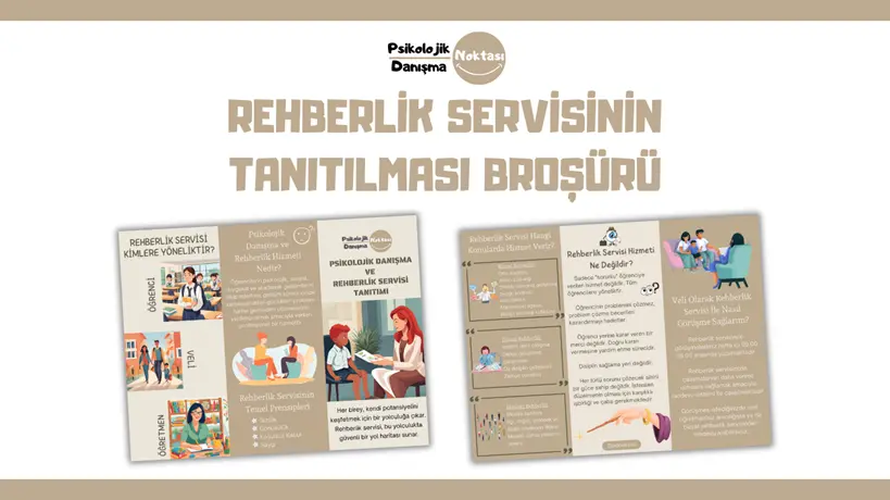 Rehberlik Servisi Tanıtım Broşürü
