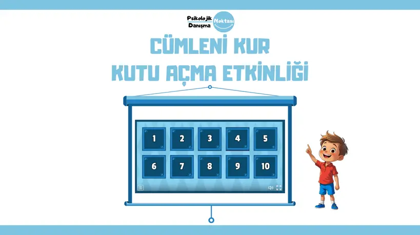 Cümleni Kur Tanışma Etkinliği