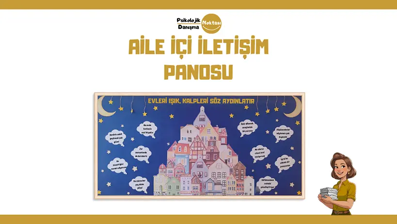 aile içi iletişim panosu